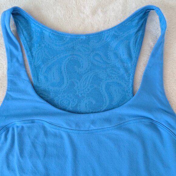 3/$30 Bright blue Lululemon tank - Picture 2 of 6